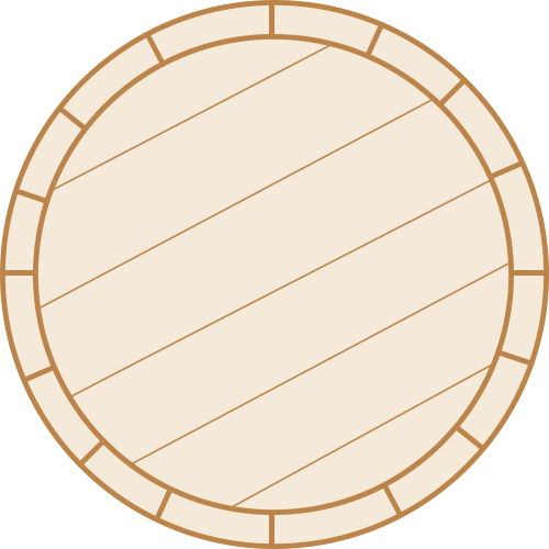 Natural Barrel Head